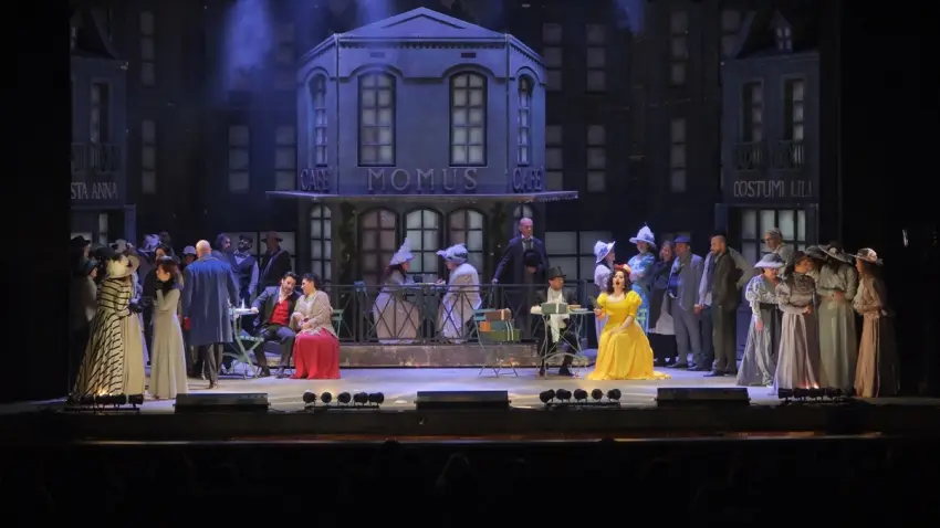 Mersin Devlet Opera ve Balesi La Boheme operasını sahneledi