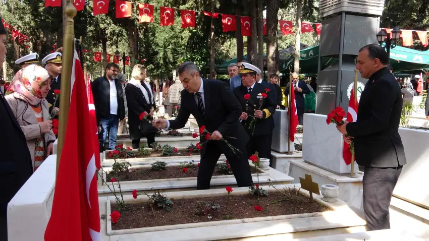 Mersin’de 18 Mart Şehitleri Anma Günü ve Çanakkale Zaferi haberinin görseli