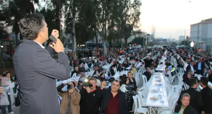 Şehit aileleri ve gaziler, iftarda bir araya geldi