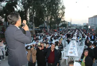 Şehit aileleri ve gaziler, iftarda bir araya geldi